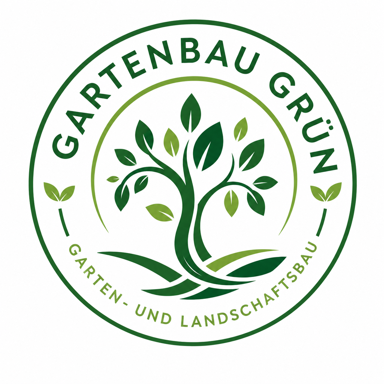 Logo-Beispiel Gartenbau Grün 6