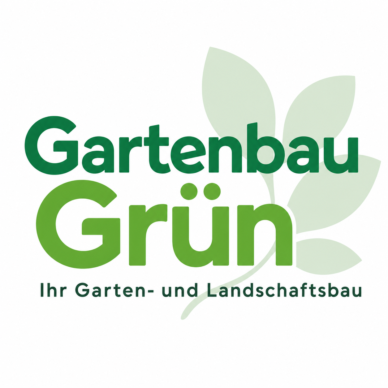 Logo-Beispiel Gartenbau Grün 7